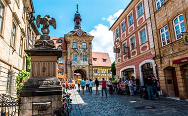 Historical city of Bamberg, Germany